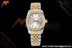 Rolex - Datejust Ladies 278383 31mm Jub Dia YG/SS Silv/Dia GDF MY8215