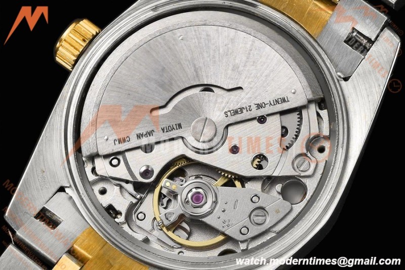 Rolex - Datejust Ladies 278383 31mm Jub Dia YG/SS Brn/Dia GDF MY8215
