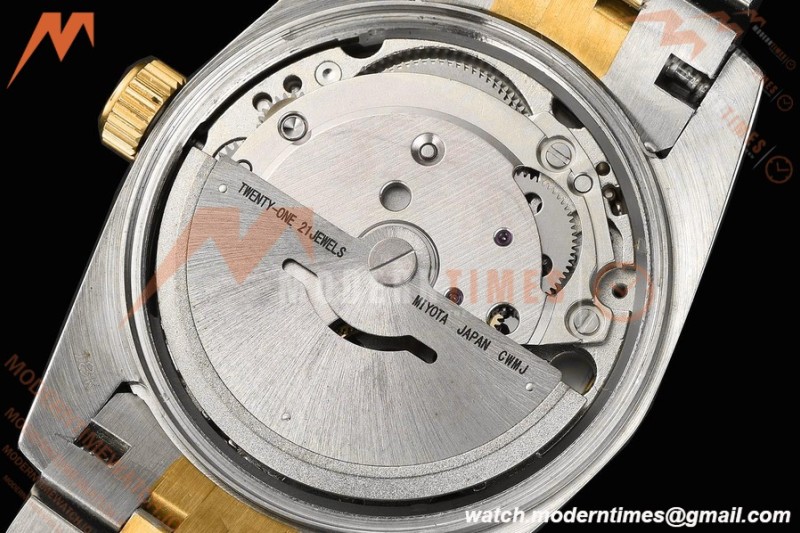 Rolex - Datejust Ladies 278383 31mm Jub Dia YG/SS W-Mop/Dia GDF MY8215