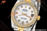 Rolex - Datejust Ladies 278383 31mm Jub Dia YG/SS W-Mop/Dia GDF MY8215