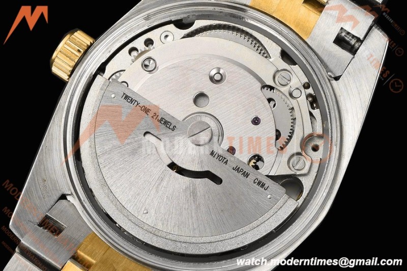 Rolex - Datejust Ladies 278383 31mm Jub Dia YG/SS Brn/Rmn GDF MY8215