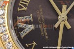 Rolex - Datejust Ladies 278383 31mm Jub Dia YG/SS Brn/Rmn GDF MY8215