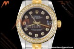 Rolex - Datejust Ladies 278383 31mm Jub Dia YG/SS B-Mop/Dia GDF MY8215