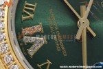 Rolex - Datejust Ladies 278383 31mm Jub Dia YG/SS Grn/Rmn GDF MY8215