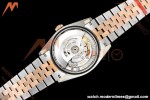 Rolex - Datejust 126231 36mm Jub Flt 904L RG/SS Silver Textured/Stk VSF VS3235