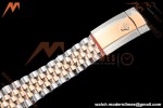 Rolex - Datejust 126231 36mm Jub Flt 904L RG/SS Silver Textured/Stk VSF VS3235