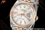 Rolex - Datejust 126231 36mm Jub Flt 904L RG/SS Silver Palm/Stk VSF VS3235