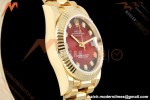 Rolex - Datejust Ladies 278278 31mm Pre Flt YG/YG Red/Dia GMF A2824