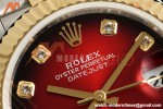 Rolex - Datejust Ladies 278383 31mm Jub Flt YG/SS Red/Dia GMF A2824