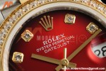 Rolex - Datejust Ladies 278383 31mm Jub Dia YG/SS Red/Dia GMF A2824