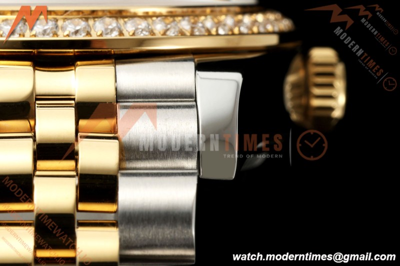 Rolex - Datejust Ladies 278383 31mm Jub Dia YG/SS Red/Dia GMF A2824