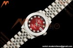Rolex - Datejust Ladies 278274 31mm Jub Dia SS/SS Red/Dia GMF A2824