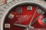 Rolex - Datejust Ladies 278274 31mm Pre Dia SS/SS Red/Dia GMF A2824