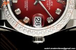 Rolex - Datejust Ladies 278274 31mm Pre Dia SS/SS Red/Dia GMF A2824