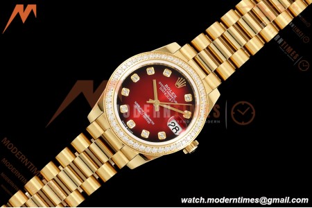 Rolex – Datejust Damen 278288RBR 31 mm Pre Dia YG/YG Rot/Dia GMF A2824 | 롤렉스 – 데이트저스트 데이멘 278288RBR 31mm Pre Dia YG/YG Rot/Dia GMF A2824