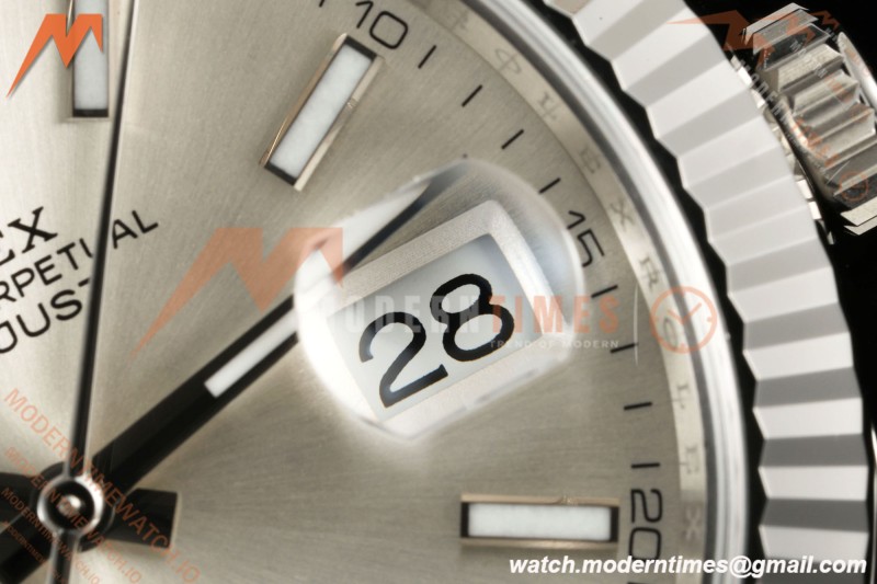 Rolex - Datejust 126334 41mm Oys Flt 904L SS/SS Silv/Stk SCF VR3235 | 롤렉스 - 데이트저스트 126334 41mm 오이스터 플랫 904L 스테인리스 스틸/스테인리스 스틸 실버/스틱 다이얼 SCF VR3235 무브먼트