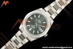 Rolex - Datejust 126334 41mm Oys Flt 904L SS/SS Grn/Stk SCF VR3235