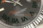 Rolex - Datejust 126334 41mm Wimbledon Oys Flt 904L SS/SS Grey/Rmn SCF VR3235