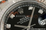 Rolex - Datejust 126334 41mm Oys Flt 904L SS/SS Blk/Dia SCF VR3235