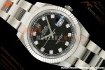 Rolex - Datejust 126334 41mm Oys Flt 904L SS/SS Blk/Dia SCF VR3235