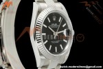 Rolex - Datejust 126334 41mm Oys Flt 904L SS/SS Blk/Stk SCF VR3235 | 롤렉스 데이트저스트 126334 41mm 오이스터 플랫 904L 스테인리스 스틸/스테인리스 스틸 블랙 다이얼/스틱 인덱스 SCF VR3235 무브먼트