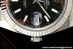 Rolex - Datejust 126334 41mm Oys Flt 904L SS/SS Blk/Stk SCF VR3235 | 롤렉스 데이트저스트 126334 41mm 오이스터 플랫 904L 스테인리스 스틸/스테인리스 스틸 블랙 다이얼/스틱 인덱스 SCF VR3235 무브먼트