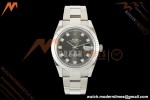 Rolex - Datejust 126334 41mm Oys Flt 904L SS/SS Gray/Dia SCF VR3235