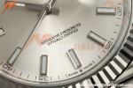 Rolex - Datejust 126334 41mm Jub Flt 904L SS/SS Silv/Stk SCF VR3235