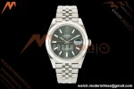 Rolex - Datejust 126334 41mm Jub Flt 904L SS/SS Grn/Stk SCF VR3235