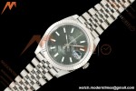Rolex - Datejust 126334 41mm Jub Flt 904L SS/SS Grn/Stk SCF VR3235