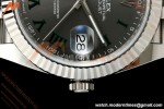 Rolex - Datejust 126334 41mm Wimbledon Jub Flt 904L SS/SS Grey/Rmn SCF VR3235 | 롤렉스 데이트저스트 41 Ref.126334 “윔블던” 41mm, 쥬빌리 브레이슬릿, 플루티드 베젤, 904L 스테인리스 스틸, 그레이 다이얼 로마 숫자 인덱스, SCF, VR3235 무브먼트