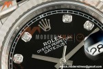 Rolex - Datejust 126334 41mm Jub Flt 904L SS/SS Blk/Dia SCF VR3235