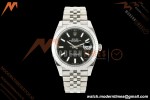Rolex - Datejust 126334 41mm Jub Flt 904L SS/SS Blk/Stk SCF VR3235 | 롤렉스 데이트저스트 126334 41mm 주빌리 브레이슬릿 904L 스테인리스 스틸/스테인리스 스틸 블랙 다이얼/스틱 인덱스 SCF VR3235 무브먼트