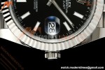 Rolex - Datejust 126334 41mm Jub Flt 904L SS/SS Blk/Stk SCF VR3235 | 롤렉스 데이트저스트 126334 41mm 주빌리 브레이슬릿 904L 스테인리스 스틸/스테인리스 스틸 블랙 다이얼/스틱 인덱스 SCF VR3235 무브먼트
