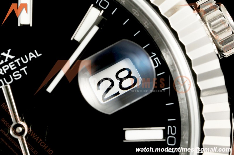 Rolex - Datejust 126334 41mm Jub Flt 904L SS/SS Blk/Stk SCF VR3235 | 롤렉스 데이트저스트 126334 41mm 주빌리 브레이슬릿 904L 스테인리스 스틸/스테인리스 스틸 블랙 다이얼/스틱 인덱스 SCF VR3235 무브먼트