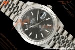 Rolex - Datejust 126334 41mm Jub Flt 904L SS/SS Gray/Stk SCF VR3235