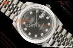 Rolex - Datejust 126334 41mm Jub Flt 904L SS/SS Gray/Dia SCF VR3235 | 롤렉스 데이트저스트 126334 41mm 주빌리 브레이슬릿 904L 스테인리스 스틸/스테인리스 스틸 그레이 다이얼 다이아몬드 인덱스 SCF VR3235 무브먼트