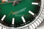 Rolex - Datejust 126334 41mm Oys Flt 904L SS/SS Ombre Green/Stk EWEF DD3235
