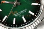 Rolex - Datejust 126234 36mm Oys Flt 904L SS/SS Ombre Green/Stk VSF V2 DD3235