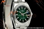 Rolex - Datejust 126234 36mm Oys Flt 904L SS/SS Ombre Green/Stk VSF V2 DD3235
