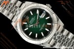 Rolex - Datejust 126334 41mm Jub Flt 904L SS/SS Ombre Green/Stk VSF V2 DD3235