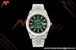 Rolex - Datejust 126334 41mm Jub Flt 904L SS/SS Ombre Green/Stk VSF V2 DD3235