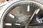 Rolex - Datejust 126334 41mm Jub Flt 904L SS/SS Grey/Stk MZF JH3235