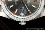 Rolex - Datejust 126334 41mm Jub Flt 904L SS/SS Grey/Stk MZF JH3235
