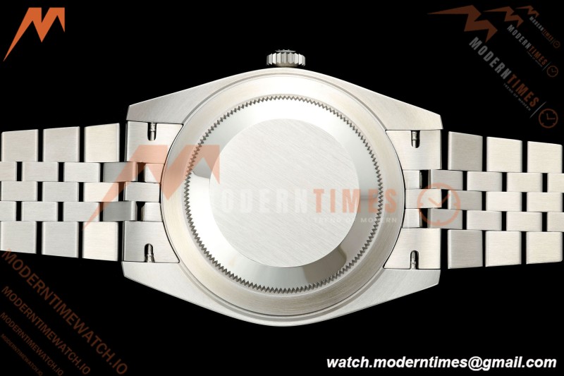 Rolex - Datejust 126334 41mm Jub Flt 904L SS/SS Wht/Stk MZF JH3235