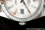 Rolex - Datejust 126334 41mm Jub Flt 904L SS/SS Wht/Stk MZF JH3235