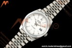 Rolex - Datejust 126334 41mm Jub Flt 904L SS/SS Wht/Stk MZF JH3235