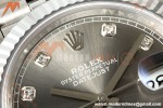 Rolex - Datejust 126334 41mm Jub Flt 904L SS/SS Grey/Dia MZF JH3235