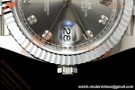 Rolex - Datejust 126334 41mm Jub Flt 904L SS/SS Grey/Dia MZF JH3235