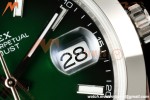 Rolex - Datejust 126334 41mm Oys Smth 904L SS/SS Ombre Green/Stk ERF JH3235 Free Sprung